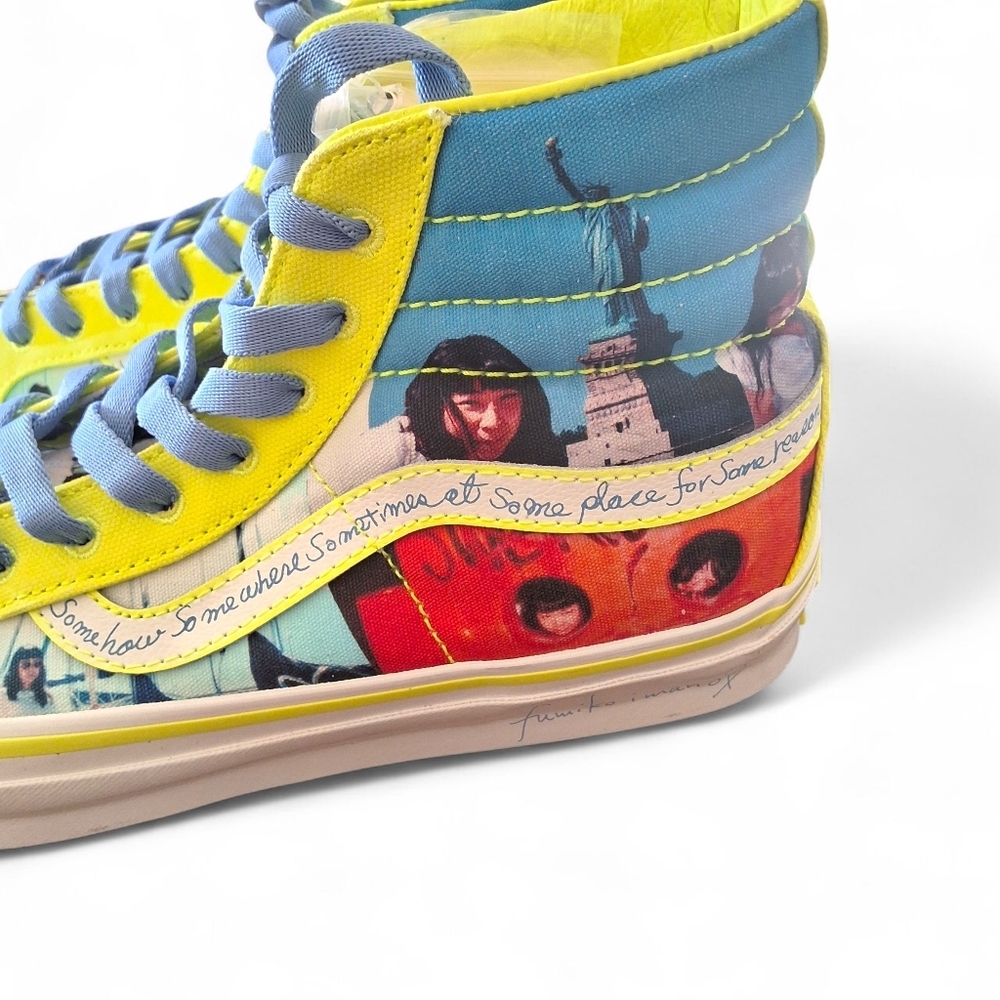 Vans Vault OG Sk8-Hi LX x Fumiko Imano Collab Sneakers Size 8M/9.5W NWT - Picture 2 of 13